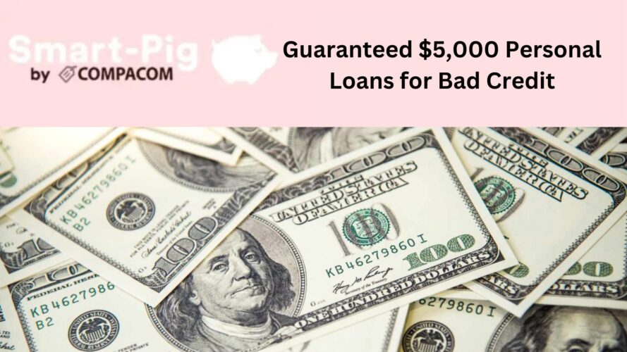 $5000 personal loan guaranteed approval for bad credit